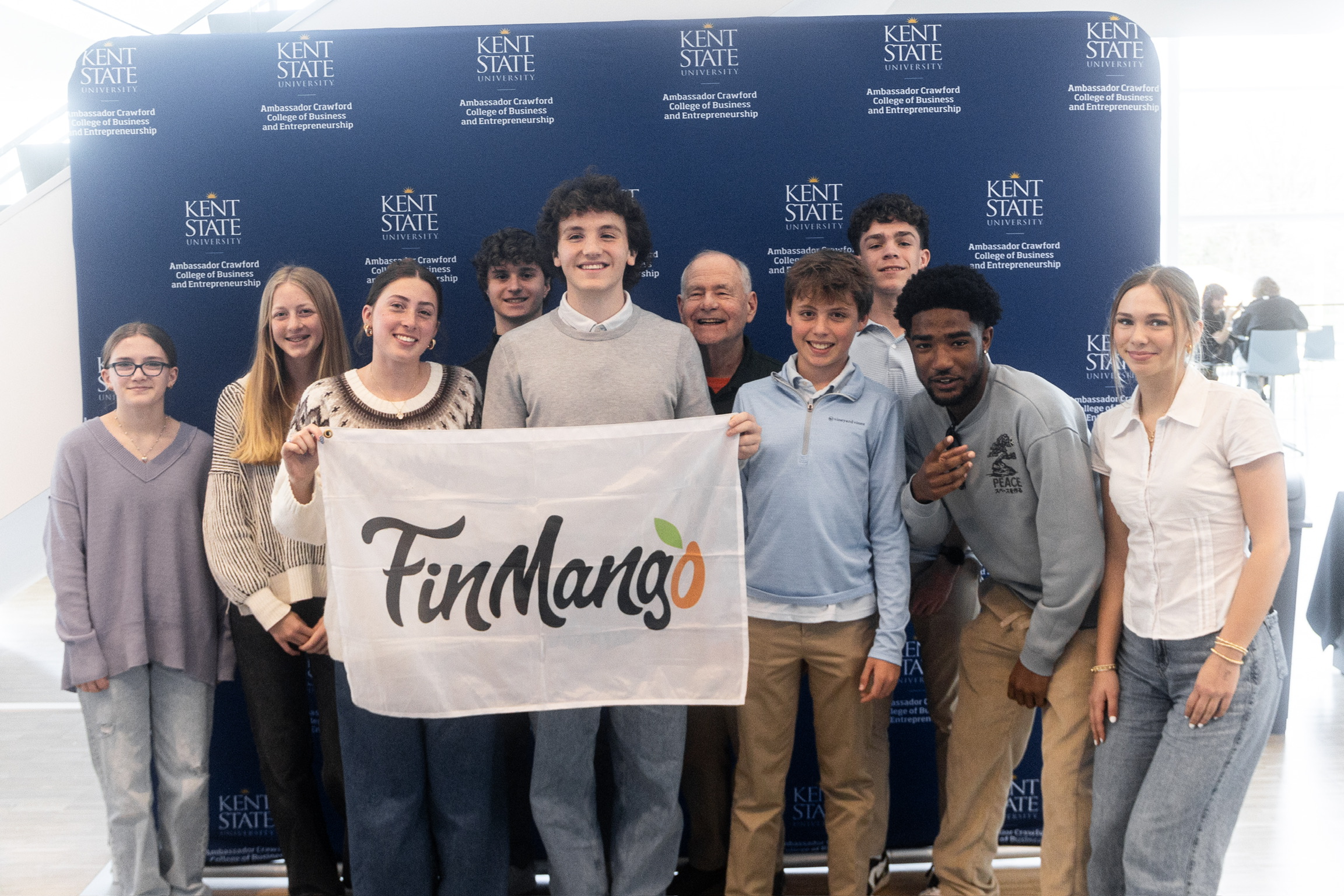 Students competing at FinMango Day